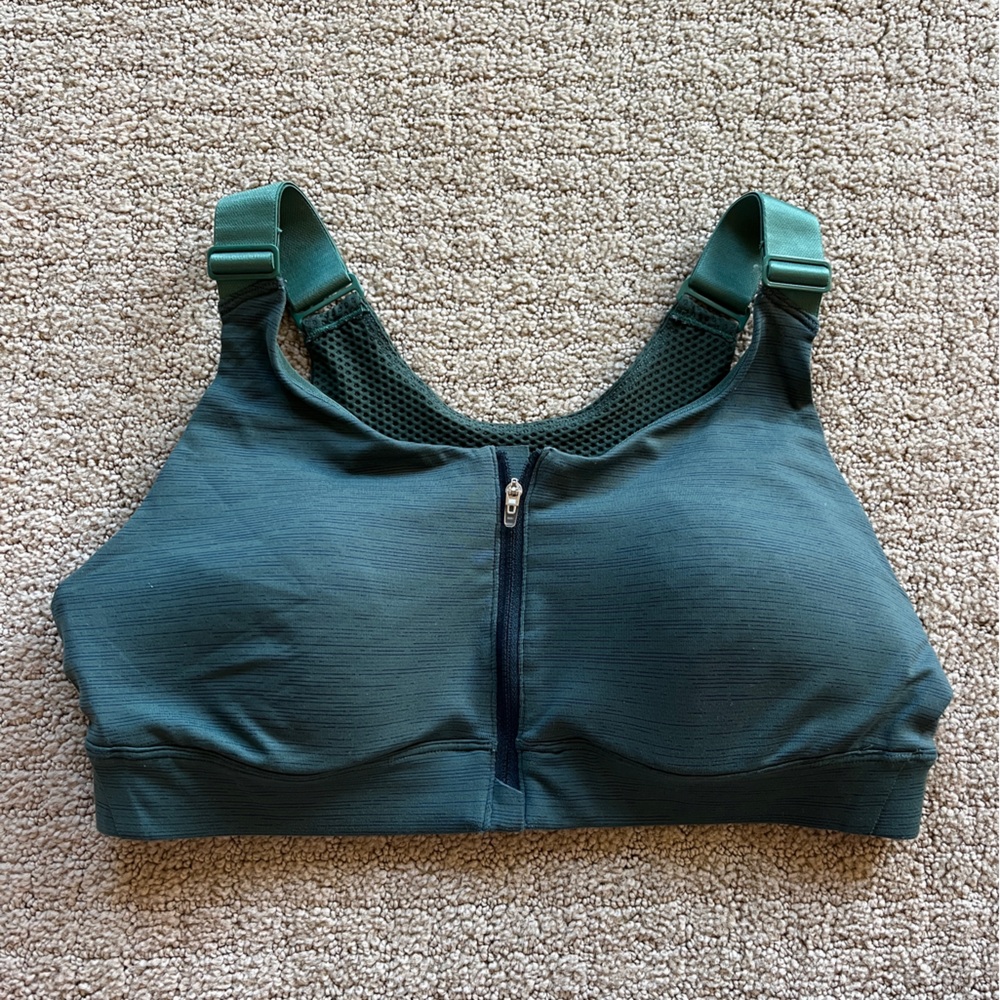 Outdoor Voices Green Powerhouse Bra M C/D